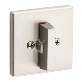 Kwikset 663SQT Privacy One Sided Deadbolt from The Signature Series - Satin Nickel