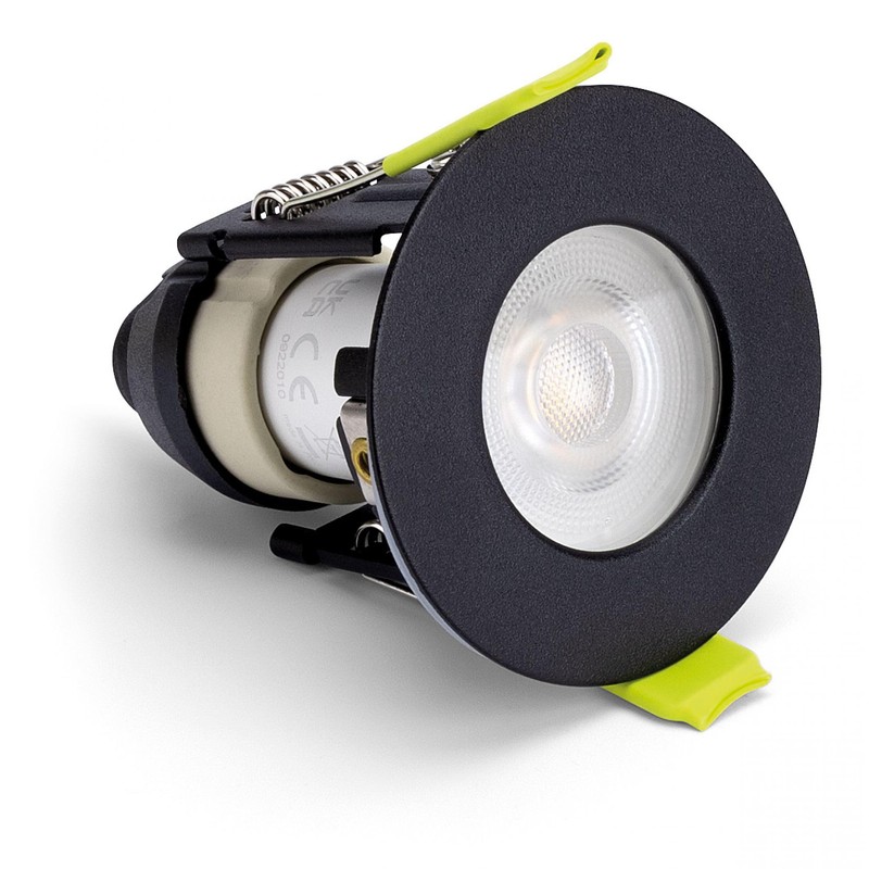 Integral ILDLFR43D065 Evofire Mini MR11 GU10 Downlight, Black, 55mm, IP65