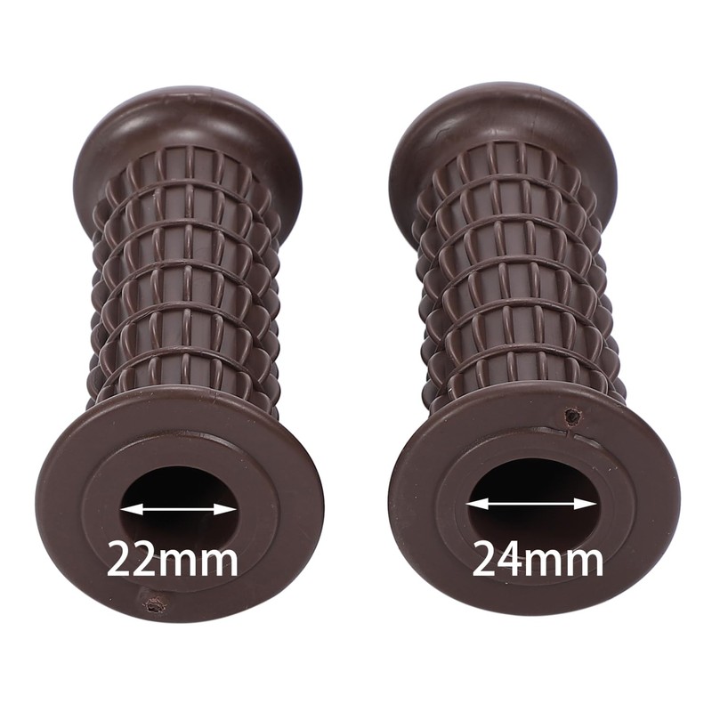 nakira Motorcycle Grip Moped Handle 0.9 inches (22.2 mm) Left