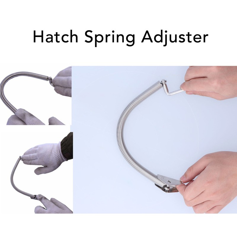 Hatch Spring Adjuster Stainless Steel Heavy Duty Hatch Lid Support