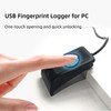 USB Fingerprint Reader, 10 Fingerprints, PC Fingerprint Identification Mini Security