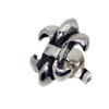 [Silver 925] 片耳 Earrings Punk Rock Gothic Lily Men's Women's;
