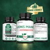 Satoomi Lions Mane Supplement Capsules with Ashwagandha Supplement - 270