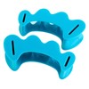 Correct Toes, The Original Toe Spacers, Unisex, Aqua, Medium