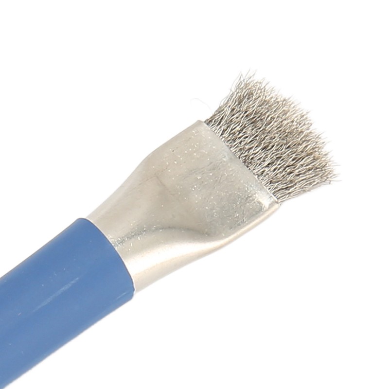 2Pcs Motherboard IC Cleaning Brush Double Head Antistatic Brushes for