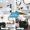 Midanya Vessel Sink Facuet Waterfall Tall Bathroom Faucets Vanity Single