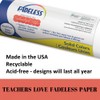 Fadeless Bulletin Board Paper, Fade-Resistant Paper for Classroom Decor, 48”