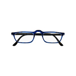 SILAC - blau 4410 - Lesebrille – Rechteckige Gläser – Für Damen und Herren – Lesebrille als Lesehilfe und Lupenbrille in Unisex – Leicht und Komfortabel - blau – Dioptrien +3,25