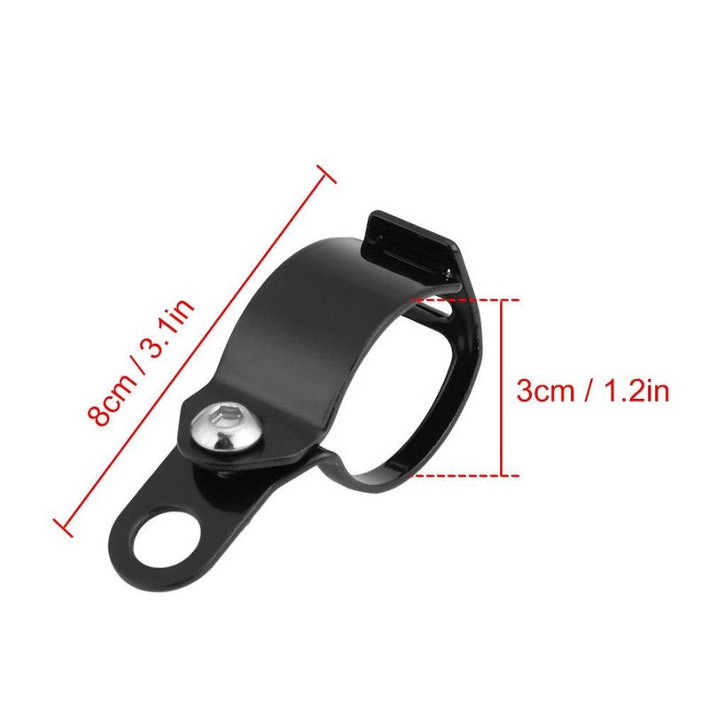 Aramox Motorcycle Turn Signal Mount for 30-45mm Front Fork Scooter