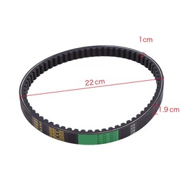 go kart belt + Go Kart Drive Belt 2 x Drive Belt Belt Clutch for Hammerhead 80T and TrailMaster Mid XRX