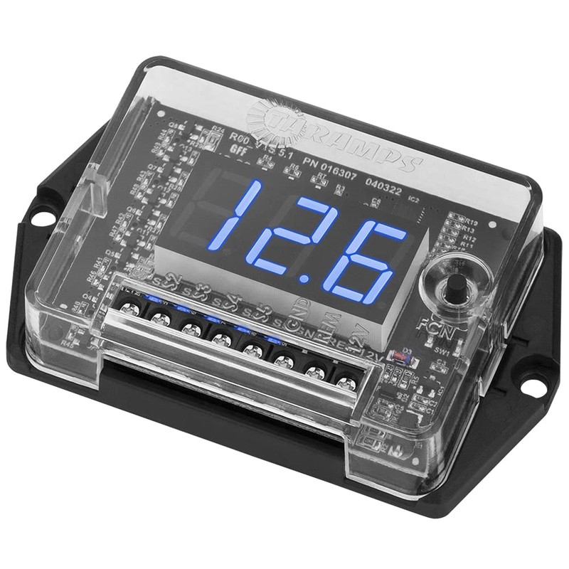 Taramp's Automotive Digital Voltmeter and Sequencer VTS 5.1 Blue LED