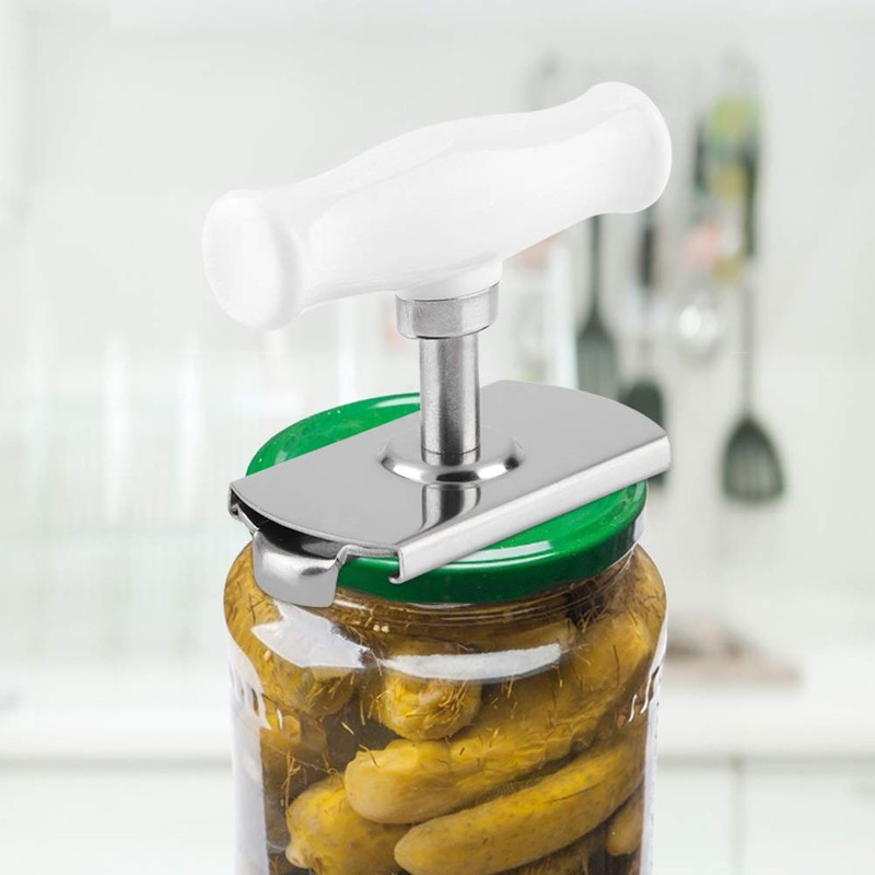 Can Opener, Practical Adjustable Stainless Steel Can Opener for Cans,