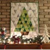 Material Girl Quilts O'Christmas Tree Wall Hanging by Material Girl