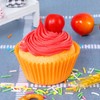 Caperci Standard Orange Cupcake Muffin Liners 500-Count, No Smell, Food