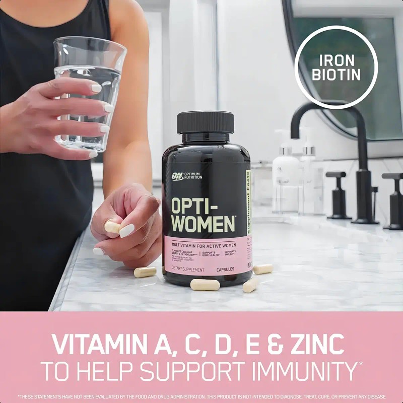 Suplemento Vitaminas Opti Women Capsulas Mujer