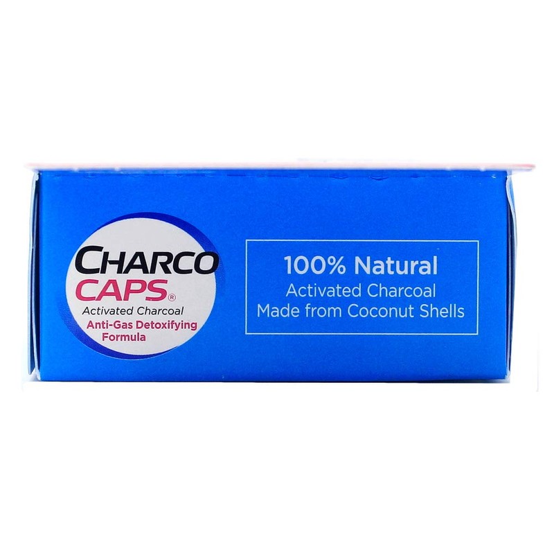 Charcocaps Anti-Gas Detoxifying Formula, 36 Capsules Each (Value Pack of