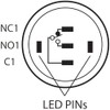 Lumonic Stainless Steel Push Button Flat 19 mm Diameter I