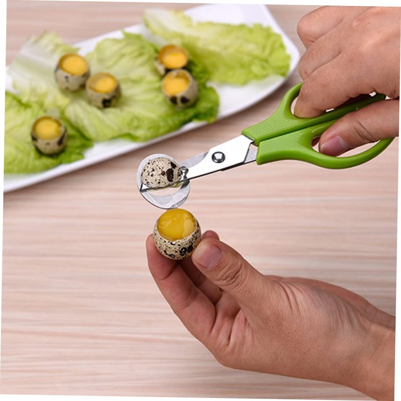 GRIRIW Cooking Scissors for Kitchen Quail Egg Shears 3-piece Set