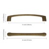 Asidrama 10 Pack 5 Inch(128mm) Champagne Bronze Kitchen Cabinet Handles,