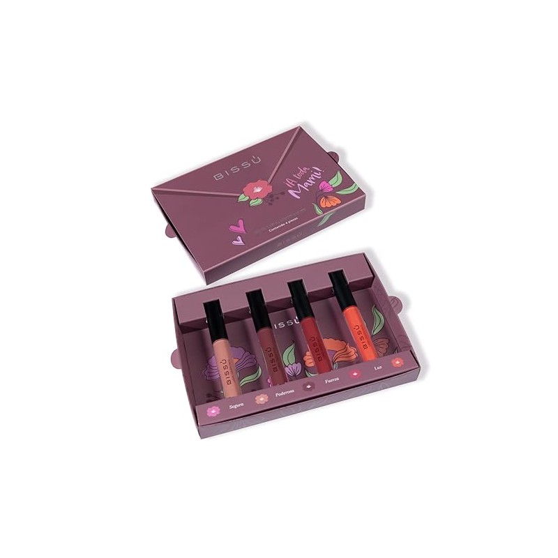 Bissú Cosméticos, Kit Labial 02 Eres Fuerza