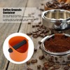 Mini Coffee Grounds Container NonSlip Straight Port Household Grind Bucket