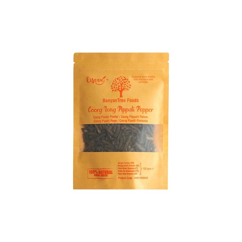 BanyanTree Foods Coorg Long Pepper | Pippali Pepper | Pipali