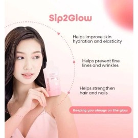 Sip2Glow Advanced Collagen Drink with Korean Collagen Tripeptide