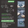 SNAP Mounts - Soporte magnético para cámara de acción para