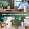 KOIOS Smart Bedroom Home True HEPA Filter Air Purifier for