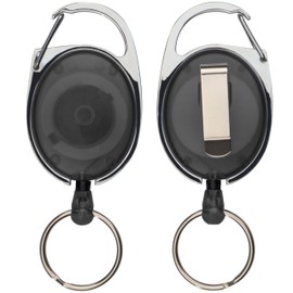 Ski Pass Holder Black Transparent With Key Ring Badge Holder Ausweisjojo Ski Pass Jojo Yoyo