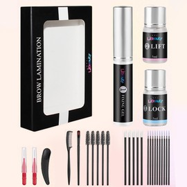 Libeauty Brow Lamination Kit, Eyebrow Lifting Kit, Brow Lifting Kit, Portable Packaging, Effect Lasts 6 Weeks for Home and Salon Eyebrow Lamination