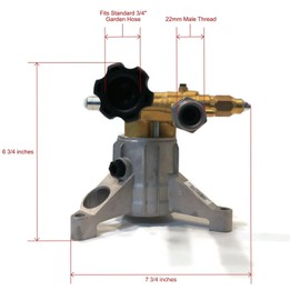 OEM | AR 7/8" Shaft Pressure Washer Pump for Portable Power Equipment 311553GS, 510001