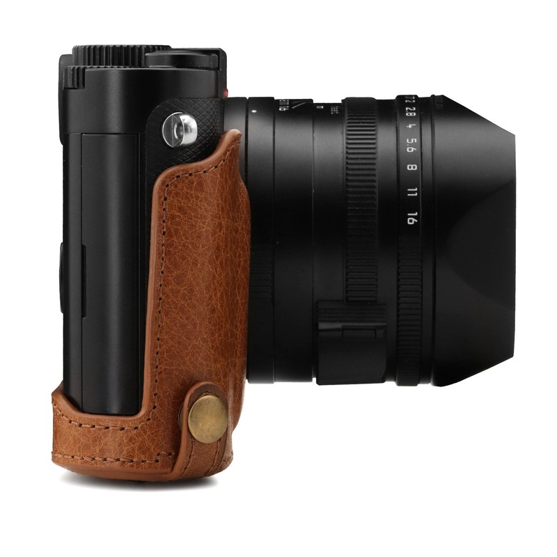 MegaGear Ever Ready Genuine Leather Camera Case compatible with Leica