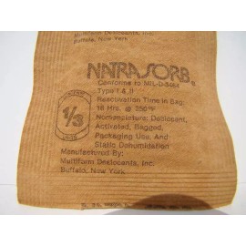 Unbranded 10 Pack of NatraSorb Bagged Sorbents, 1/3 Unit