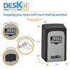 deskit Key Safe Storage Box with 4 Digit Combination –