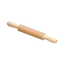 Panetta Casalinghi Holz Spaghetti Rolling Pin, Holz, Beige, 30 x 4 x 30 cm