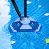 Havrlqi Pool Vacuum Head with,Pool Vacuum Head with Side Brush
