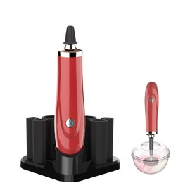 FreelyKoi makeup brush cleaner, with 6 rubber ring makeup brush cleaner, can be washed and dried in a few seconds, suitable for professional makeup brush cleaning tools.