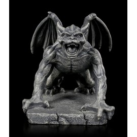 Figuren Shop GmbH Gothic Gargoyle Figurine - Conall | Fantasy Figurine, Hand Painted