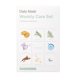 mixsoon Daily Mask Weekly Care Set - Collagen, Hyaluronic Acid and Cica, Gentle Skincare Routine for Radiant Skin 20ml  0.67 fl.oz. (7ea) Korean...   