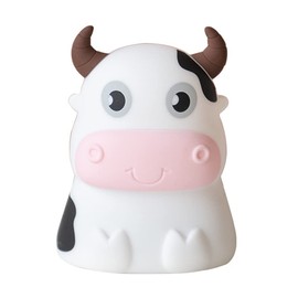 Dimanito Cute Kids Night Light Night Lamp Night Lights for Kids Bedroom Toddler Baby Portable Silicone Battery Led Nightlight Nursery(Pink Cow)