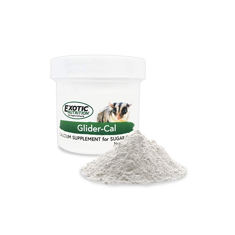 Exotic Nutrition Glider-Cal (3.5 oz.) - Calcium Supplement for Sugar