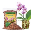2qt Orchid Bark Horticultural Grade- Natural Mulch for Potted Plants,