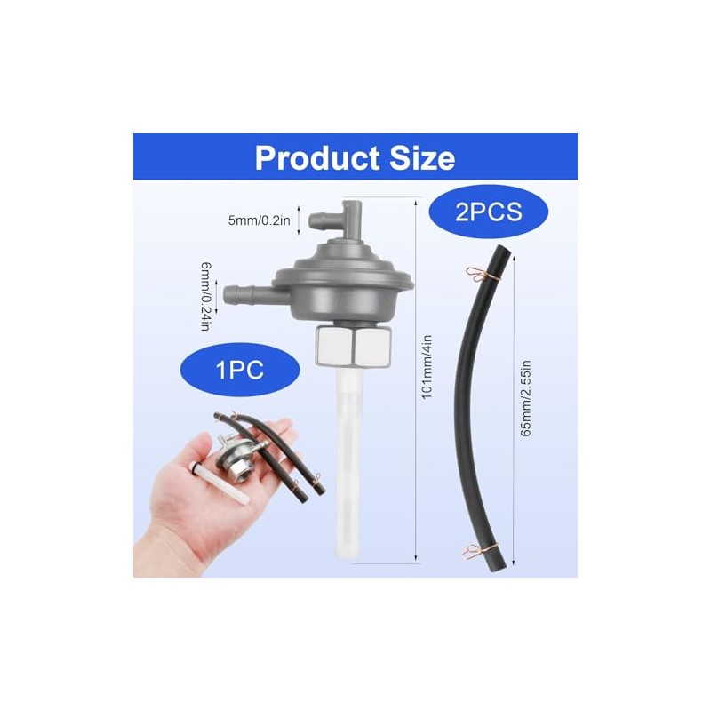 1 Set Scooter Fuel Tap Vacuum M16 x 1.5 with