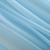 AOKSUNOVA Table Runner Chiffon Blue Table Runner for Wedding Bridal