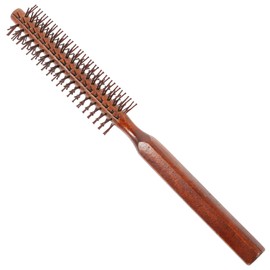 COHEALI Round Hair Comb Small Round Hair Brush Anti-static Household Hairbrush Blow Drying Roller Curling Styling Volume Hairbrush Wooden Styling Blowout Roller Hair Comb