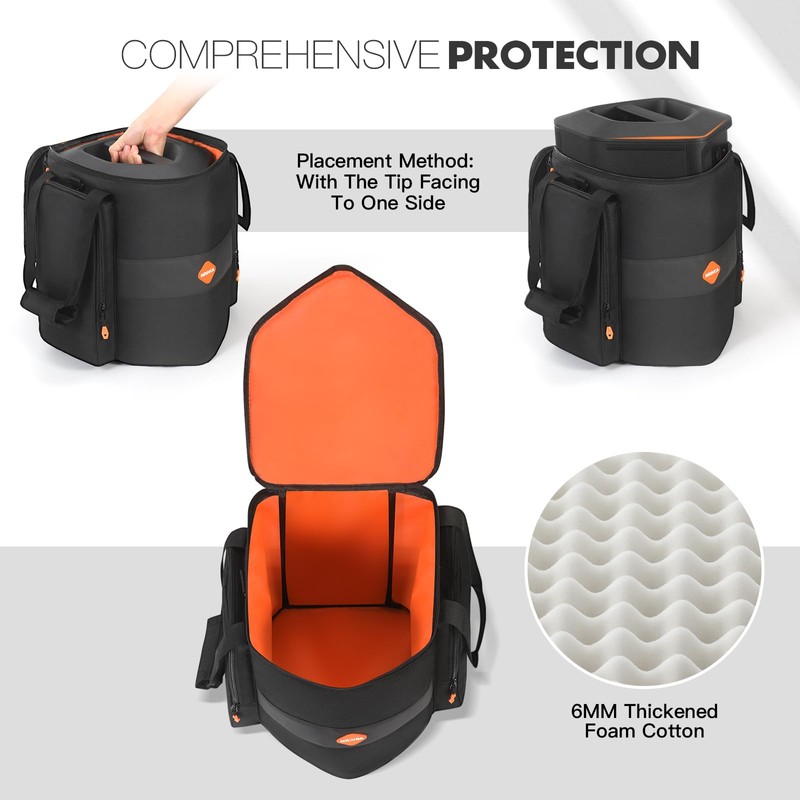 Carrying Case Compatible with Bose S1 Pro/S1 Pro+, Portable Speaker