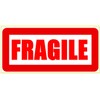 Large Fragile Stickers. 64 Large Fragile Labels. 4 x 2"
