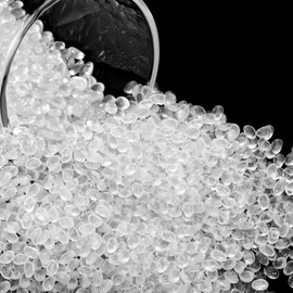 200g 4000 Pieces Keratin Clear Granule Beads Hair Extension Keratin Glue Granule Pellet Granule Bead Hot Fusion Extensions Keratin Glue Tips for Hair Extension Nail Design