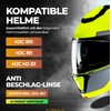 Everalo Compatible with Visor HJC I90 - I91 - HJ33